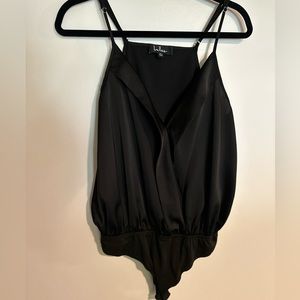 Lulus Black Bodysuit - Size Medium